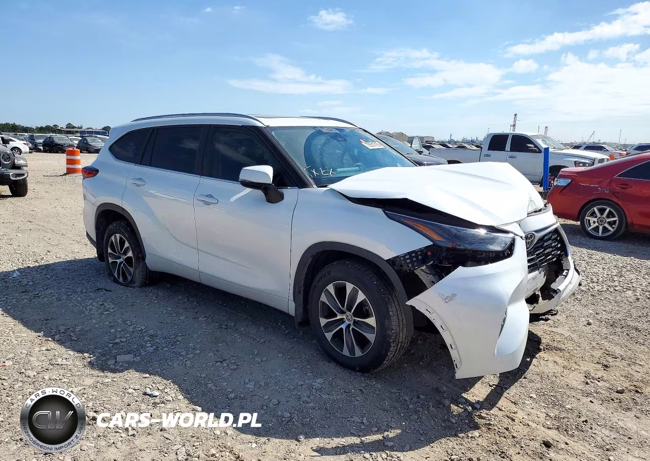 2023 Toyota Highlander Xle VIN:5TDKDRAH1PS008881 - 4