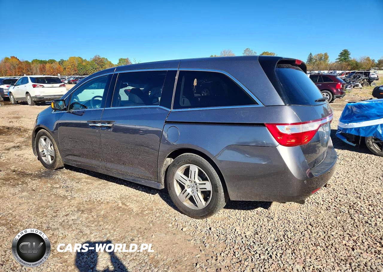 2012 Honda Odyssey Touring VIN:5FNRL5H97CB007080 - 2