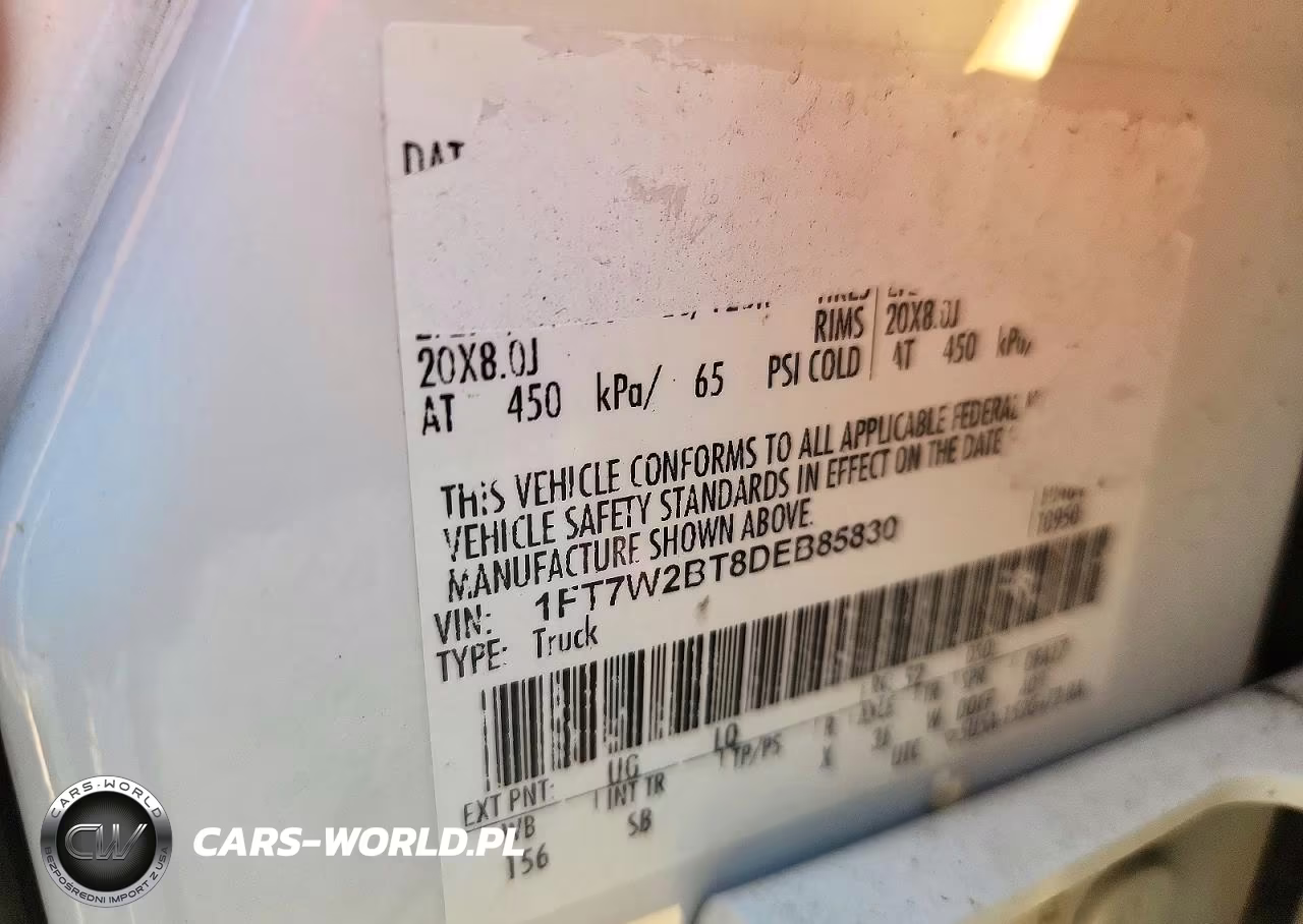 2013 Ford F250 Super Duty VIN:1FT7W2BT8DEB85830 - 13