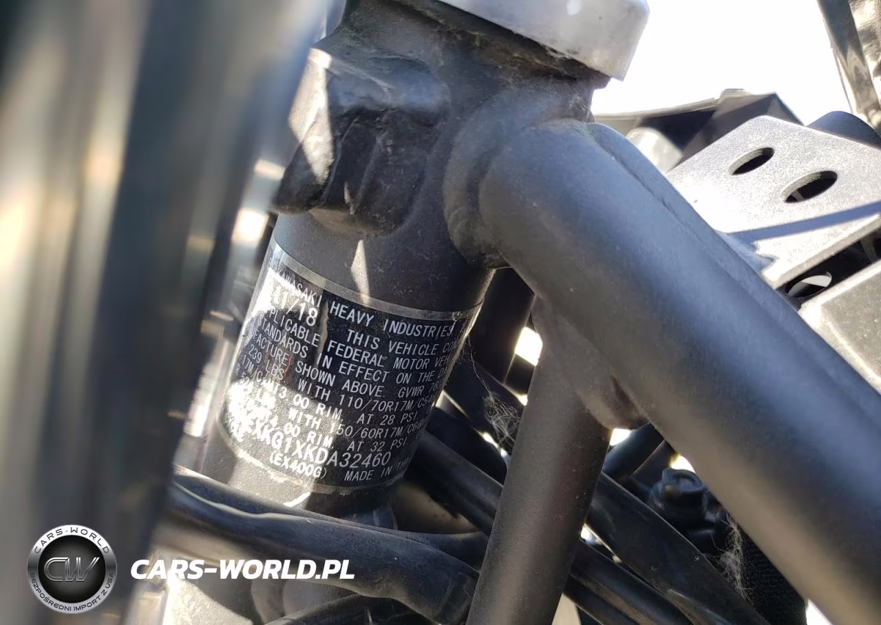 2019 Kawasaki Ex400 VIN:JKAEXKG1XKDA32460 - 9