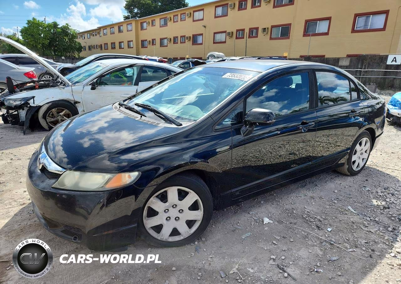 2011 Honda Civic Lx VIN:19XFA1F56BE032624 - 1