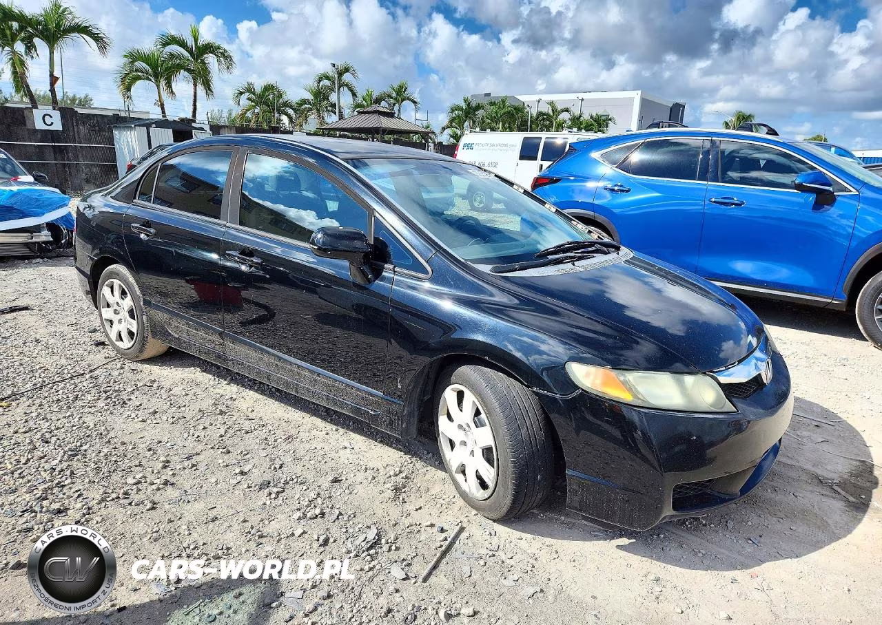 2011 Honda Civic Lx VIN:19XFA1F56BE032624 - 4