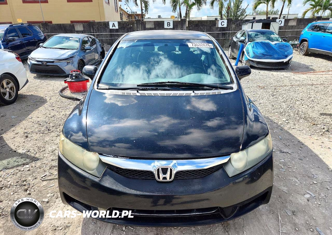 2011 Honda Civic Lx VIN:19XFA1F56BE032624 - 5