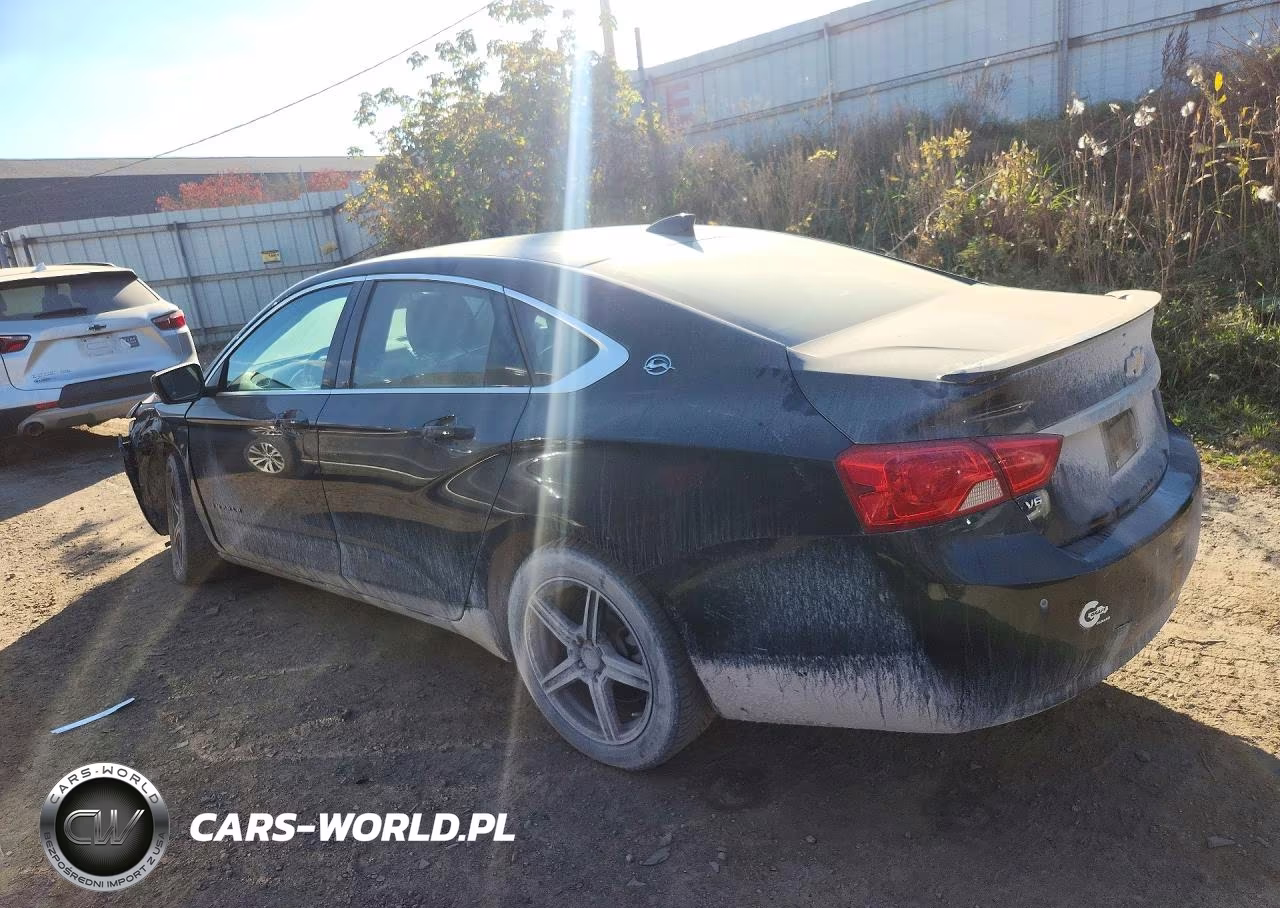 2016 Chevrolet Impala Lt VIN:2G1115S38G9207105 - 2