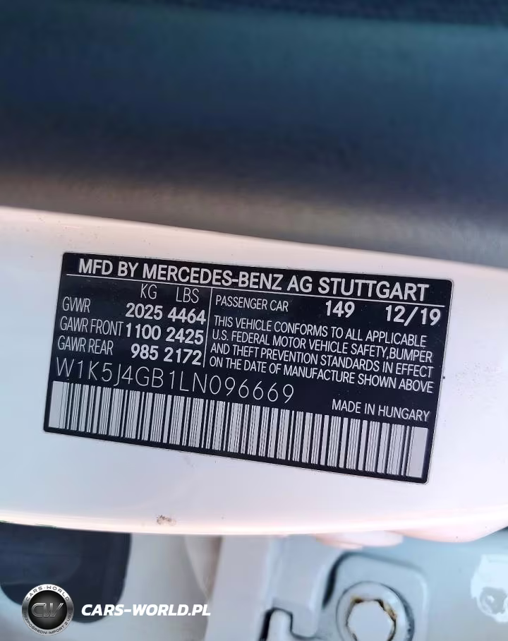 2020 Mercedes-Benz Cla 250 VIN:W1K5J4GB1LN096669 - 12