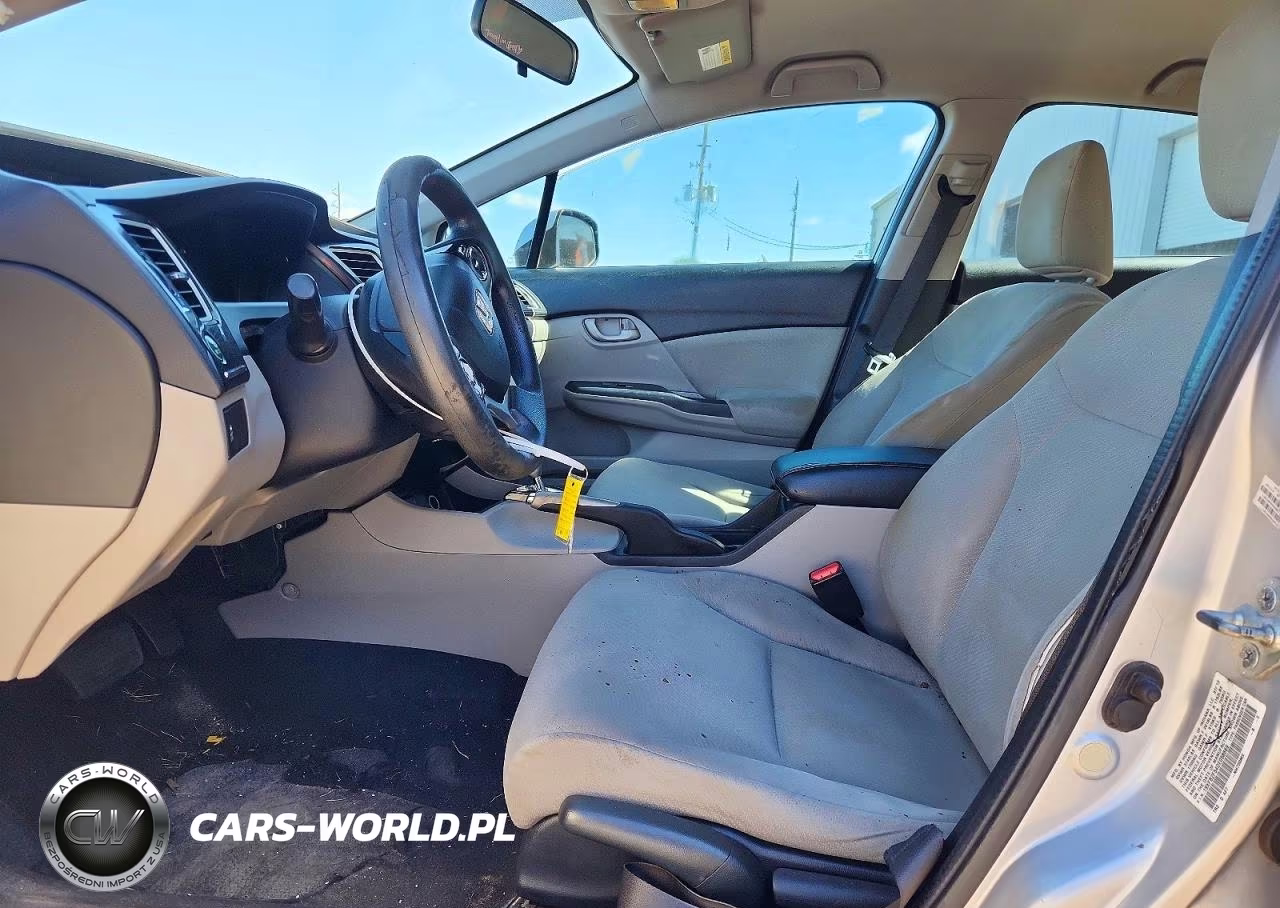 2013 Honda Civic Lx VIN:19XFB2F54DE058869 - 7