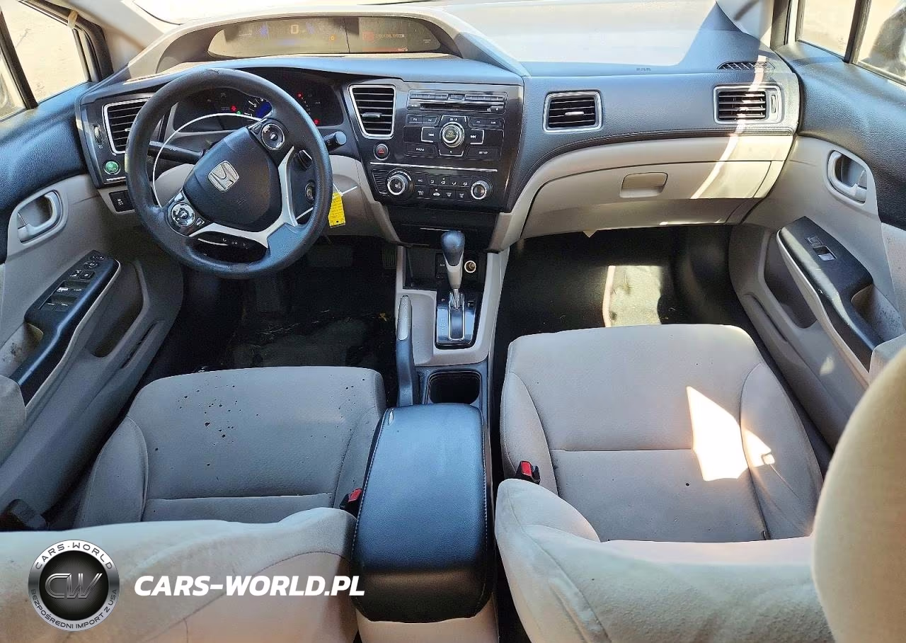 2013 Honda Civic Lx VIN:19XFB2F54DE058869 - 8