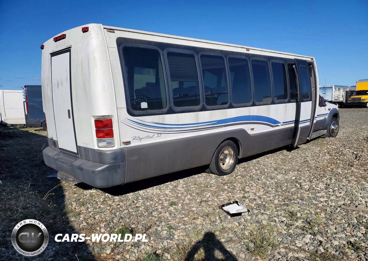 2007 Ford F550 Super Duty Shuttle Bus VIN:1FDAF56P57EB27825 - 3