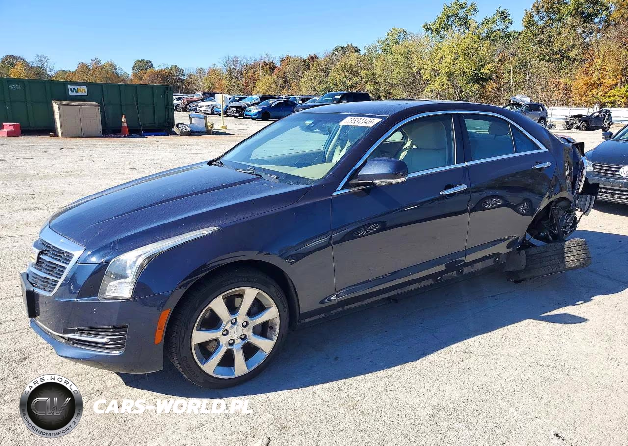 2015 Cadillac Ats Luxury VIN:1G6AH5RX1F0122209 - 1
