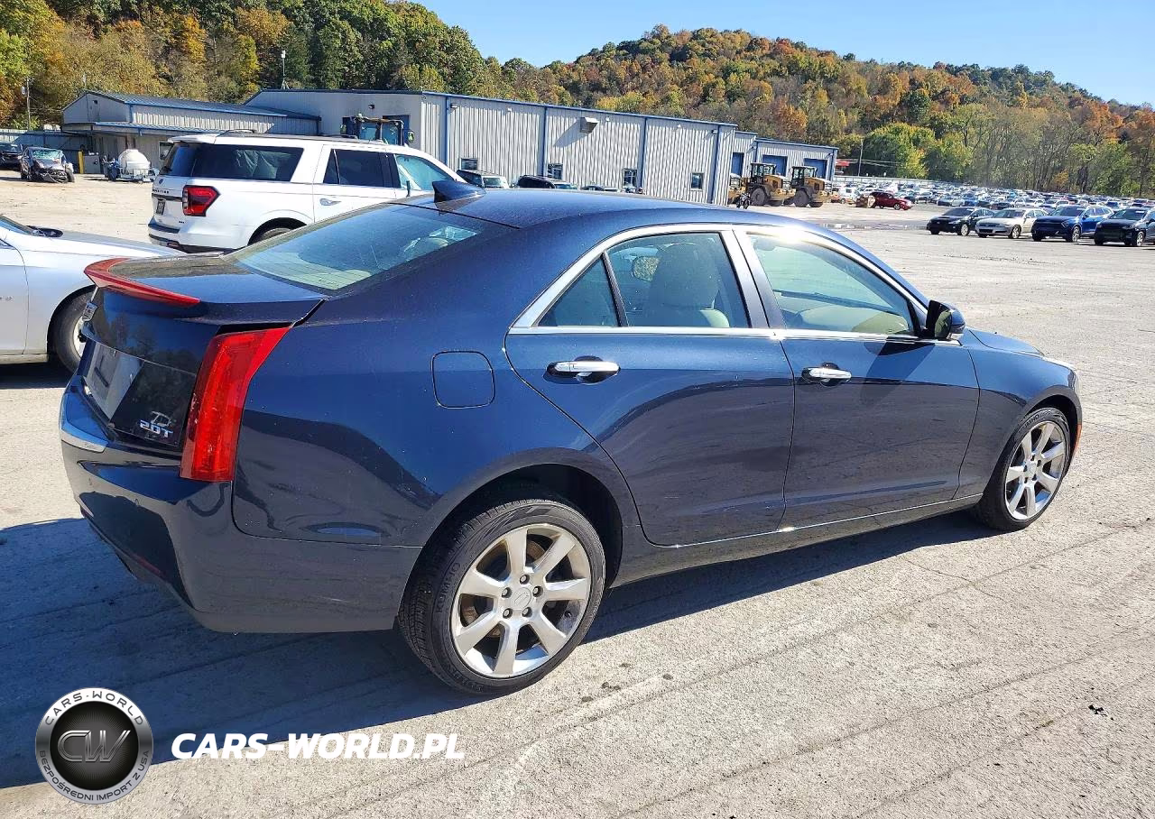 2015 Cadillac Ats Luxury VIN:1G6AH5RX1F0122209 - 3