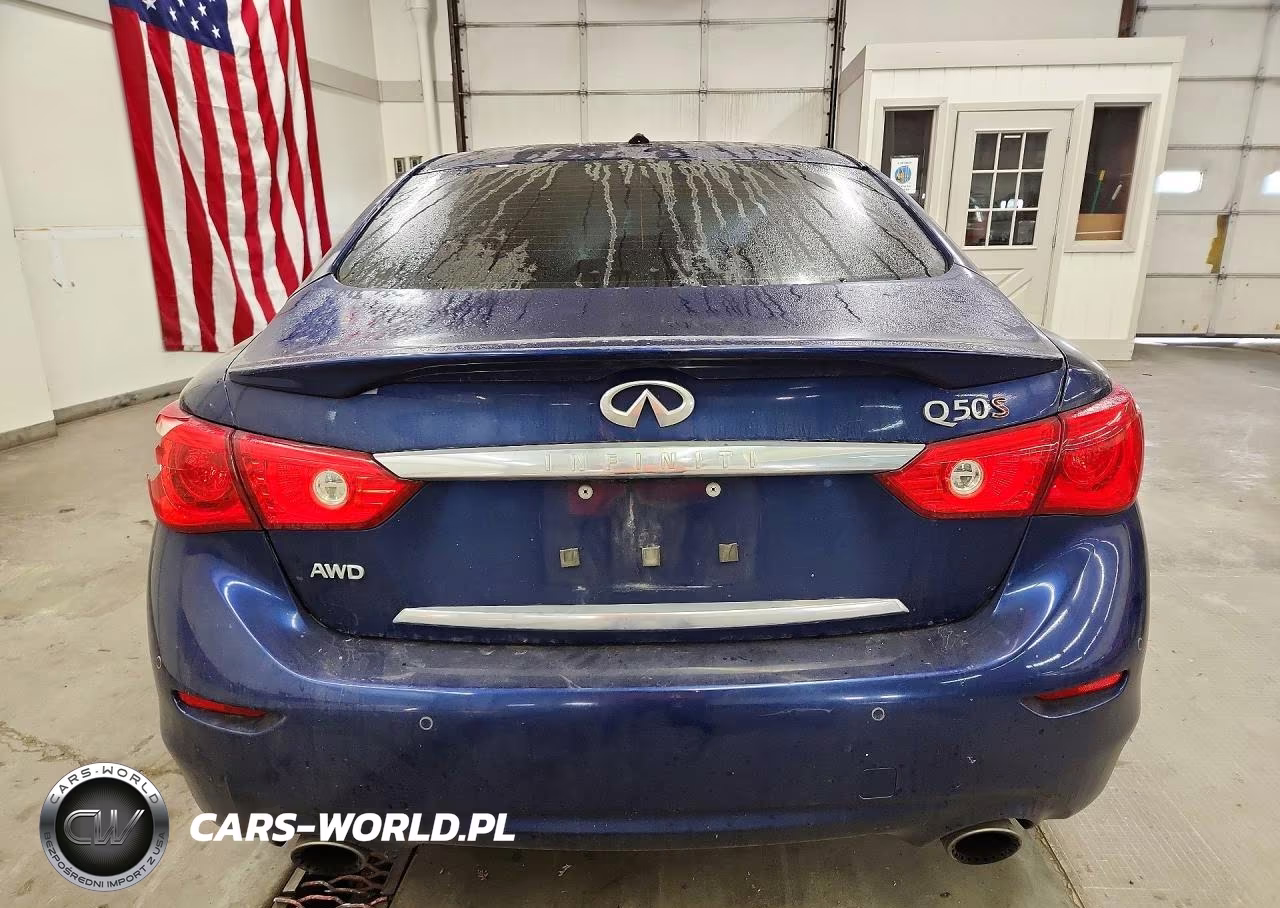 2016 Infiniti Q50 Red Sport 400 VIN:JN1FV7AR5GM451173 - 6