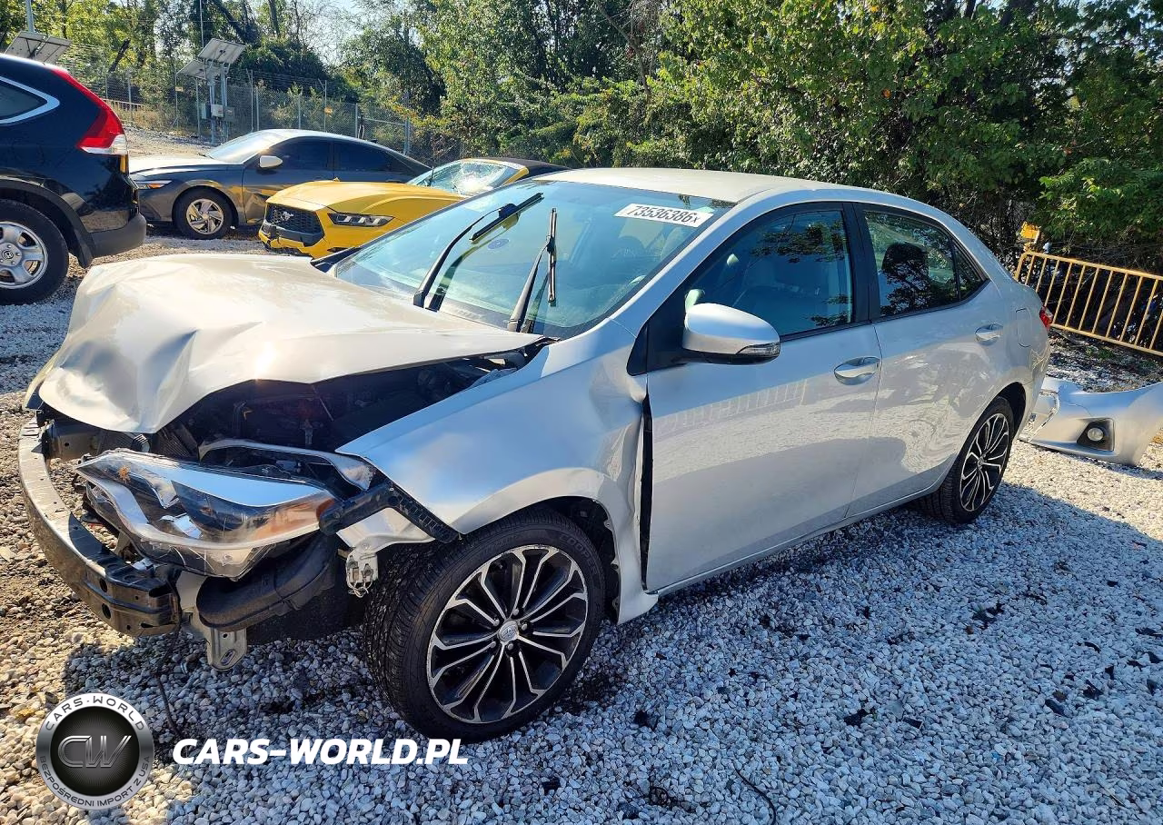 2016 Toyota Corolla S Plus