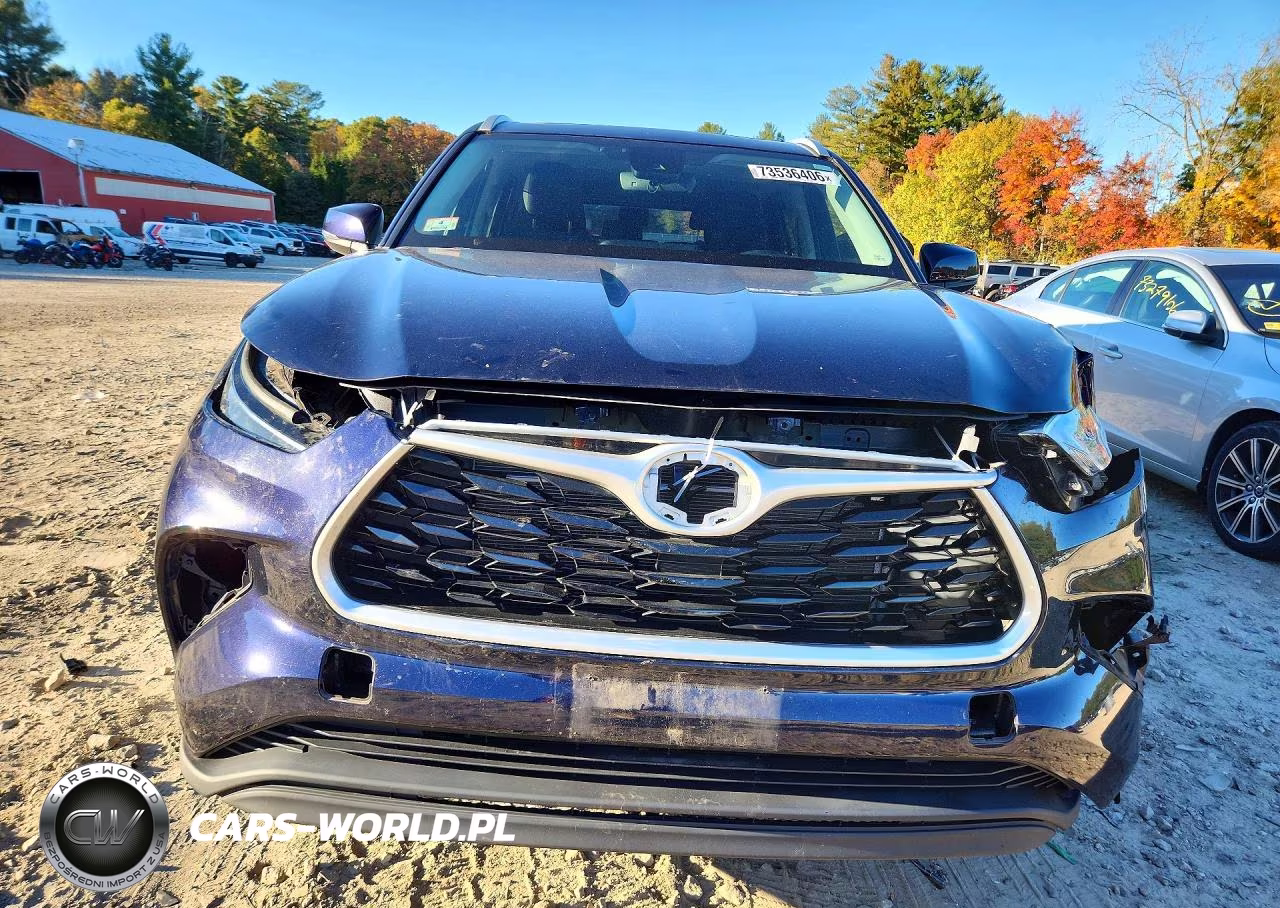 2022 Toyota Highlander Xle VIN:5TDGZRBH5NS575985 - 5