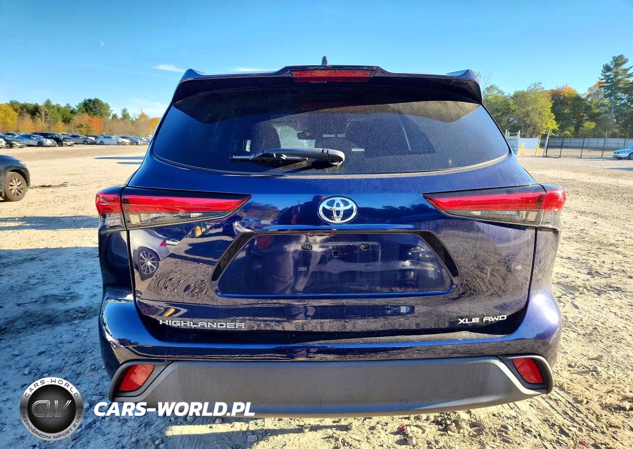 2022 Toyota Highlander Xle VIN:5TDGZRBH5NS575985 - 6
