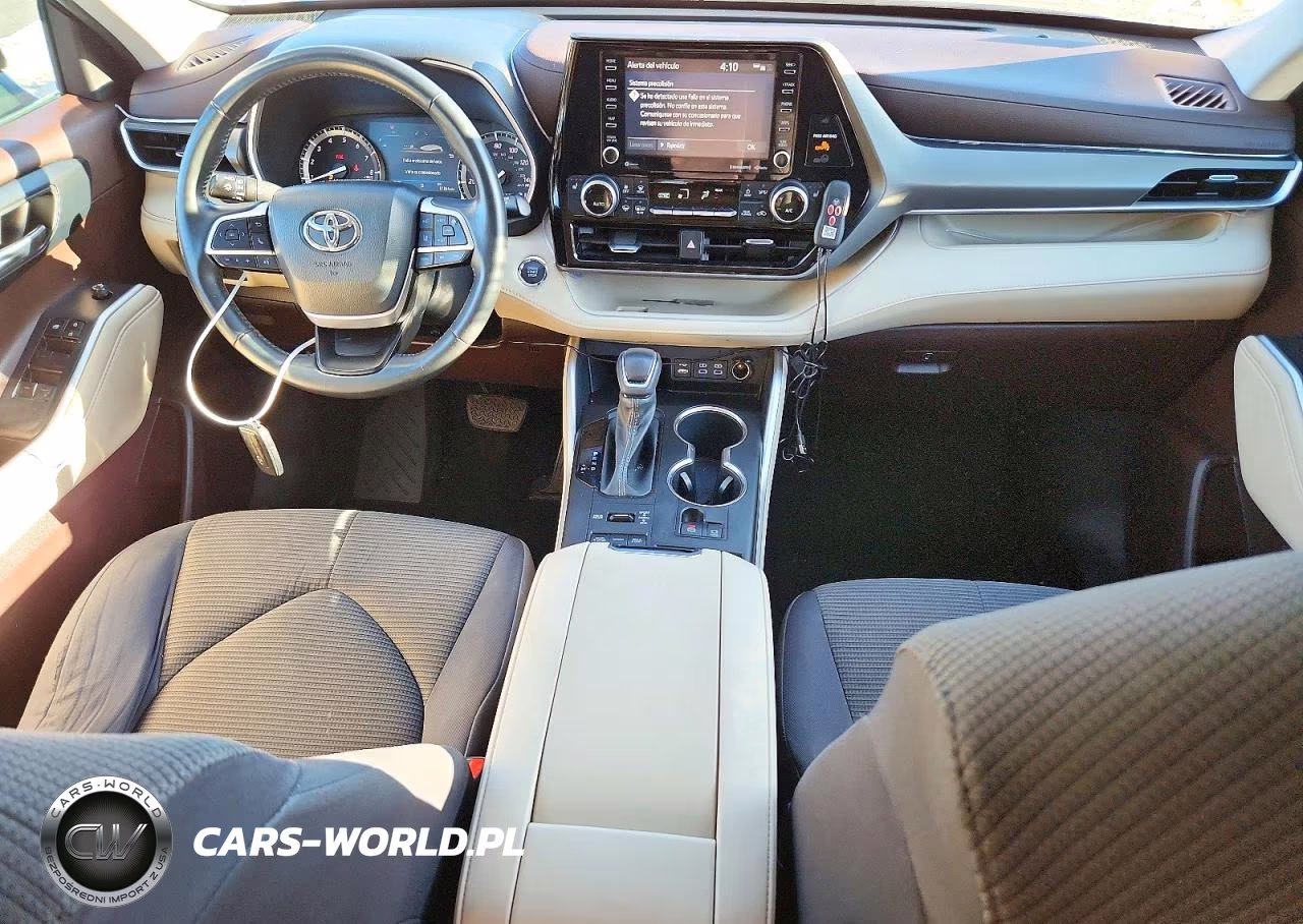 2022 Toyota Highlander Xle VIN:5TDGZRBH5NS575985 - 8