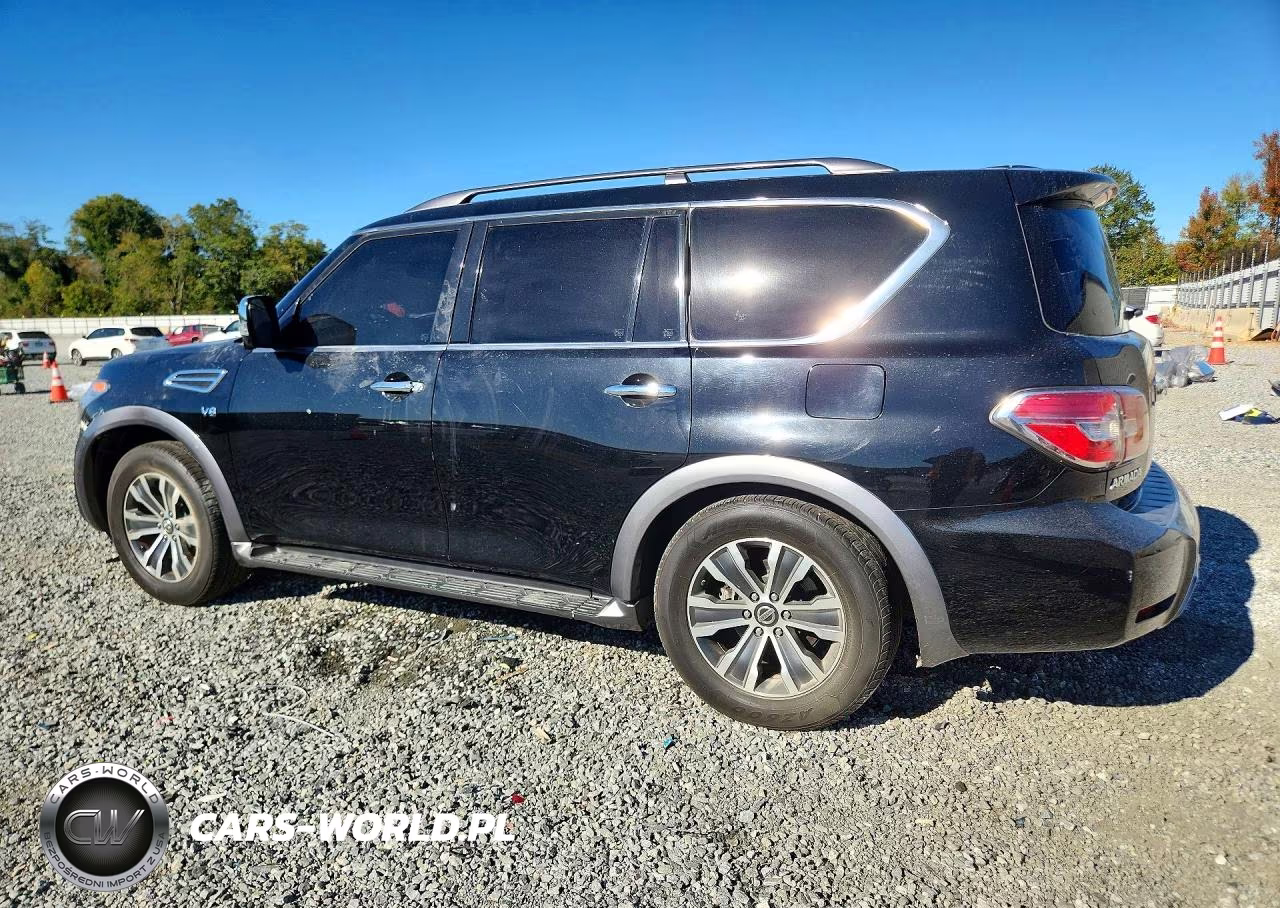 2020 Nissan Armada Sl VIN:JN8AY2NC9L9621026 - 2