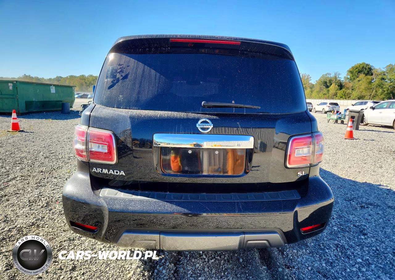 2020 Nissan Armada Sl VIN:JN8AY2NC9L9621026 - 6