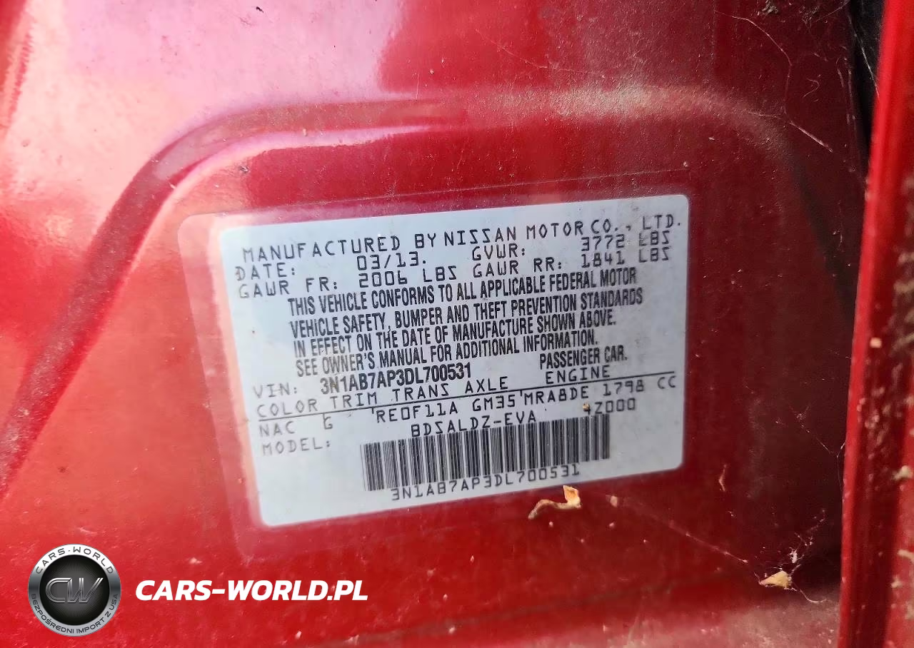 2013 Nissan Sentra S VIN:3N1AB7AP3DL700531 - 12