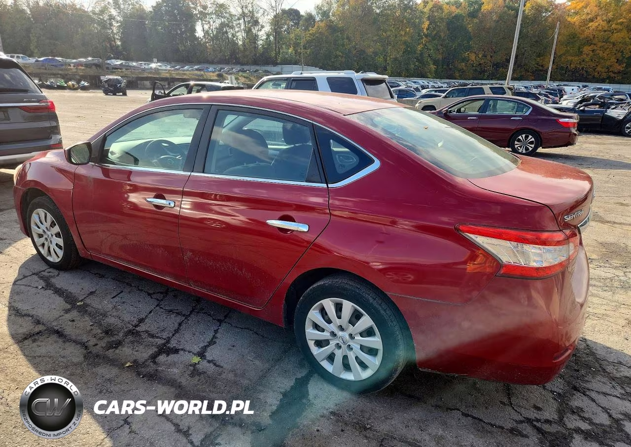 2013 Nissan Sentra S VIN:3N1AB7AP3DL700531 - 2