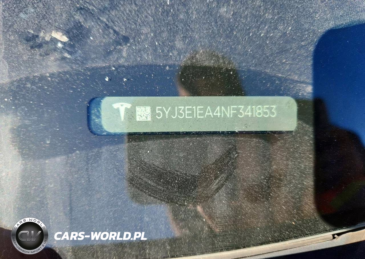 2022 Tesla Model 3 VIN:5YJ3E1EA4NF341853 - 12