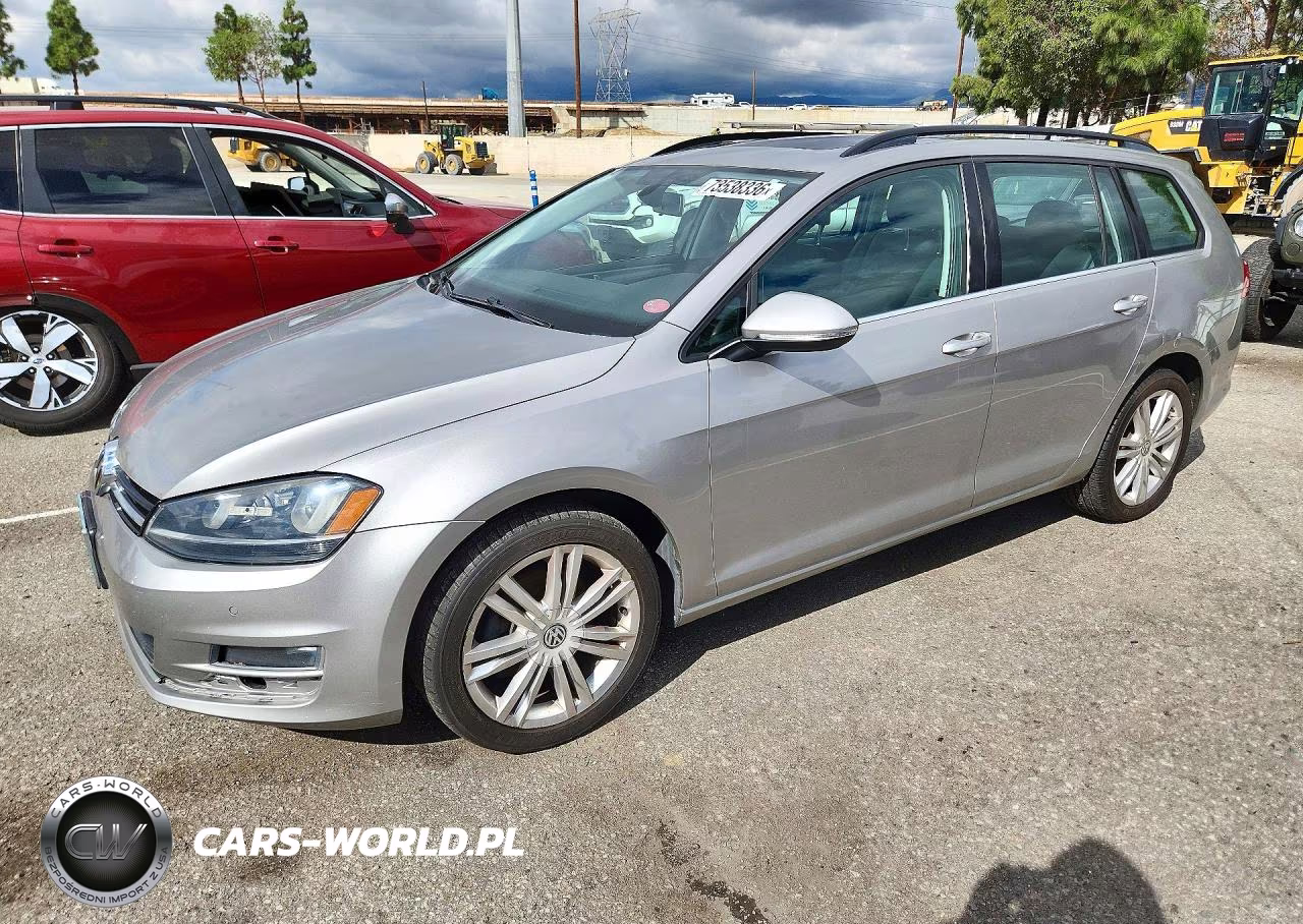 2015 Volkswagen Golf Sportwagen Tdi S VIN:3VWCA7AU7FM510529 - 1