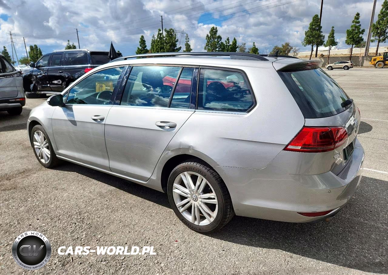 2015 Volkswagen Golf Sportwagen Tdi S VIN:3VWCA7AU7FM510529 - 2