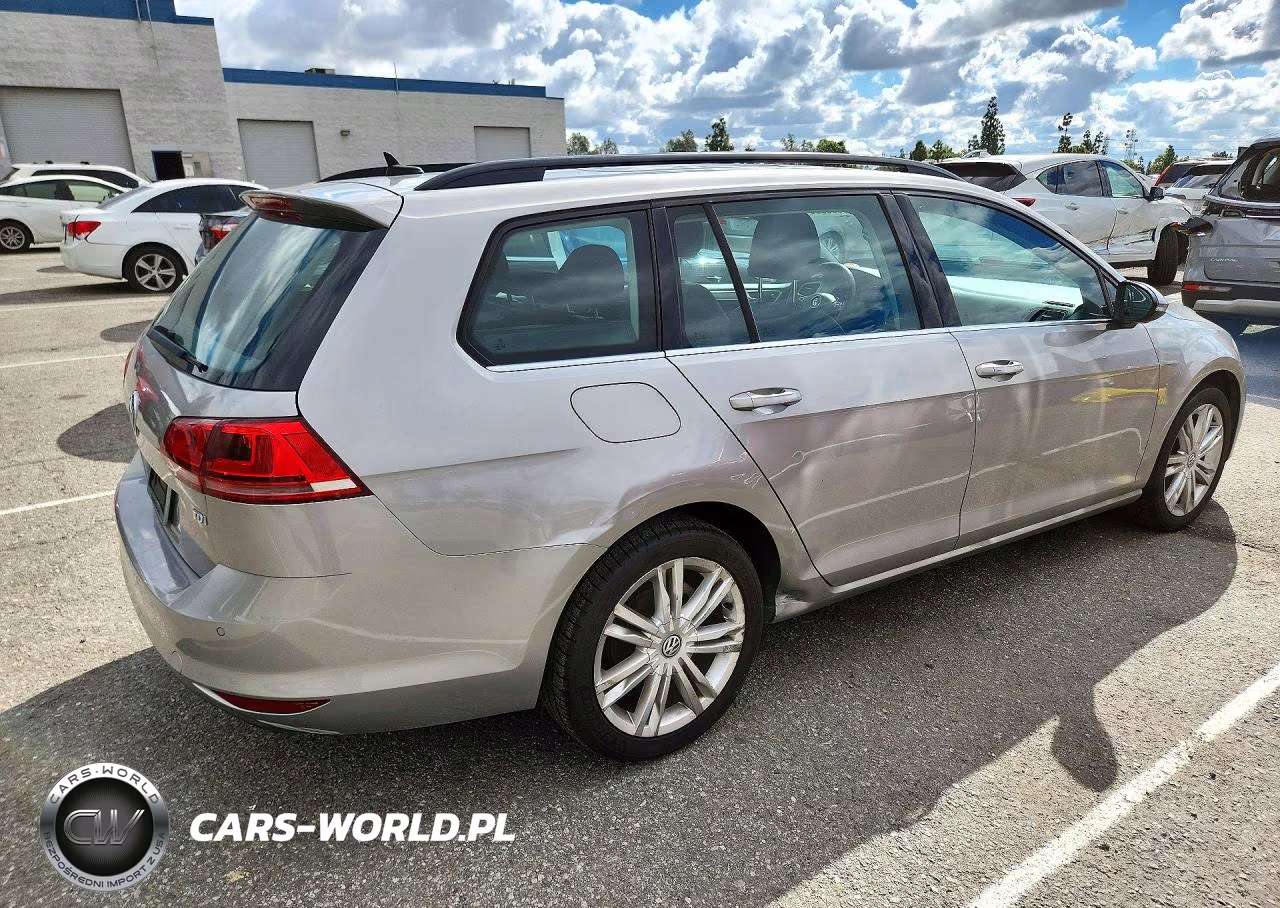 2015 Volkswagen Golf Sportwagen Tdi S VIN:3VWCA7AU7FM510529 - 3