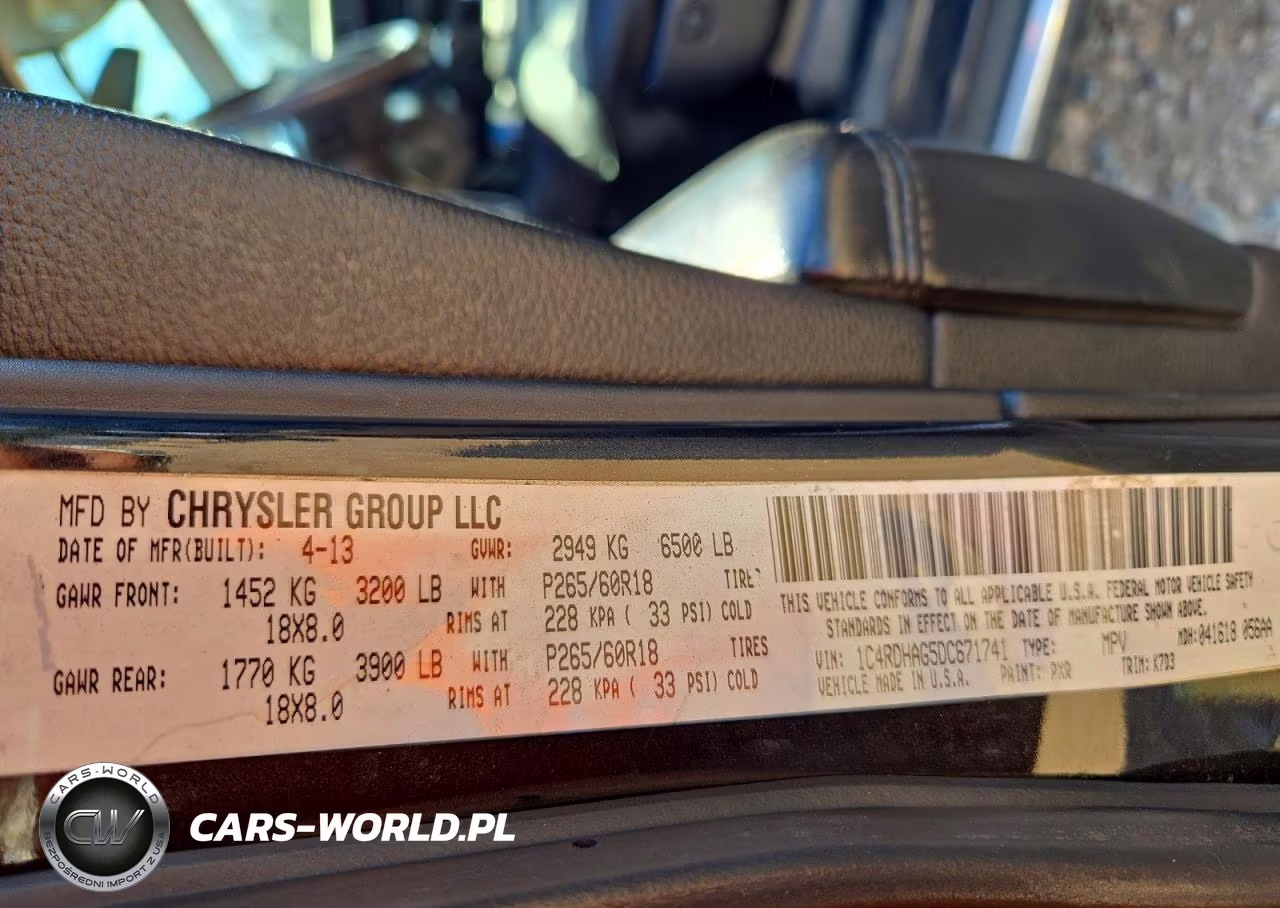 2013 Dodge Durango Sxt VIN:1C4RDHAG5DC671741 - 14