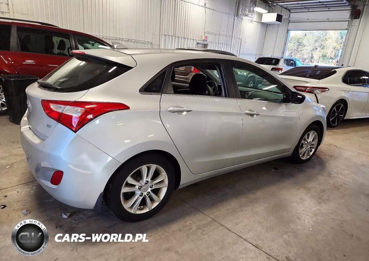 2013 Hyundai Elantra Gt Base VIN:KMHD35LE5DU103132 - 3