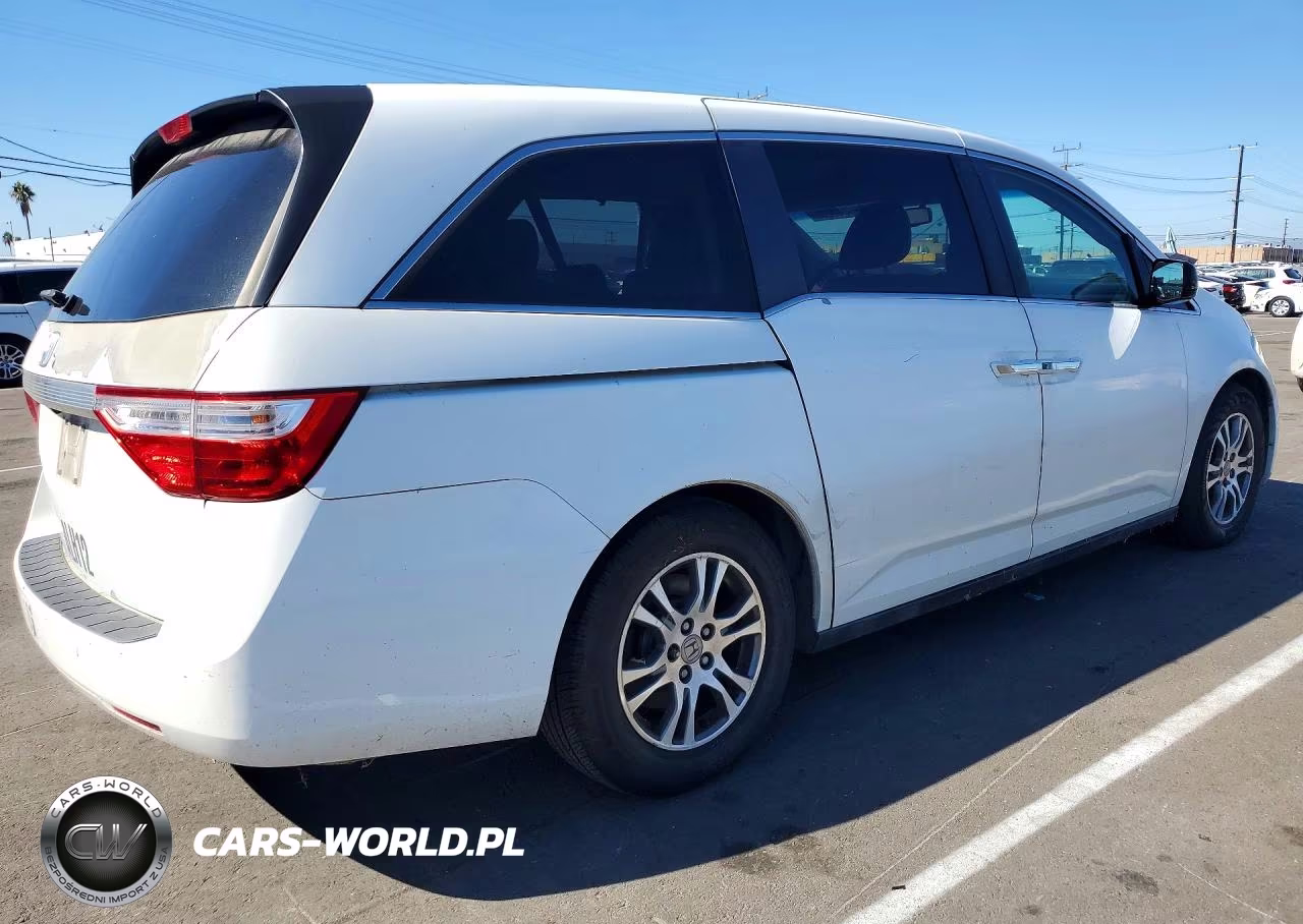2013 Honda Odyssey Exl VIN:5FNRL5H69DB009176 - 3