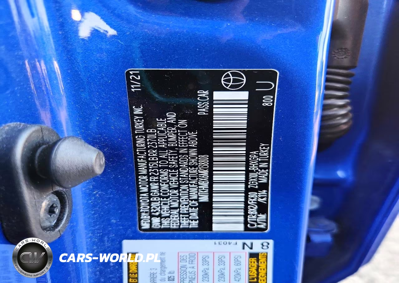 2021 Toyota C-Hr Xle VIN:NMTKHMBX6MR138808 - 13