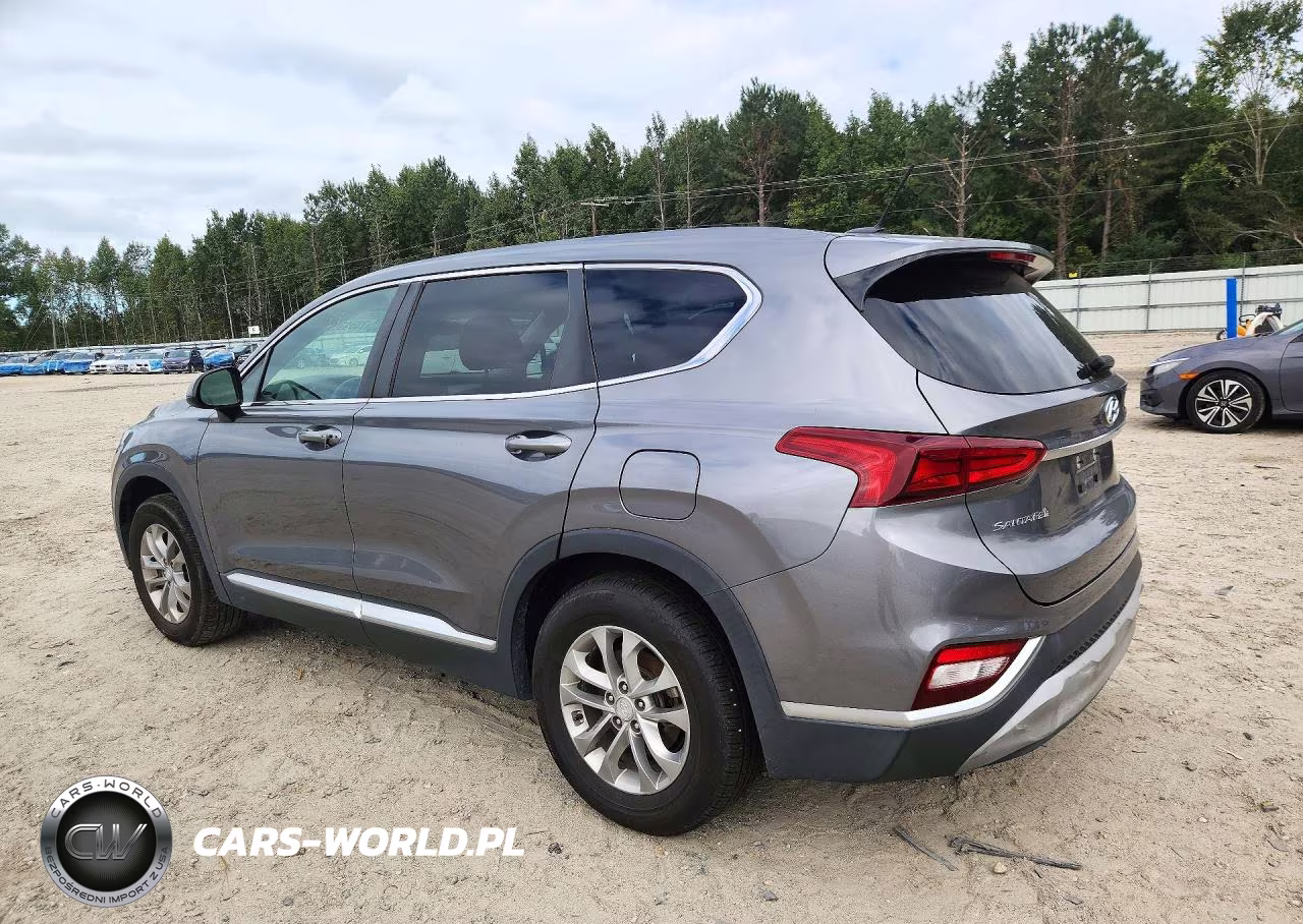 2019 Hyundai Santa Fe Se VIN:5NMS23AD7KH012252 - 2
