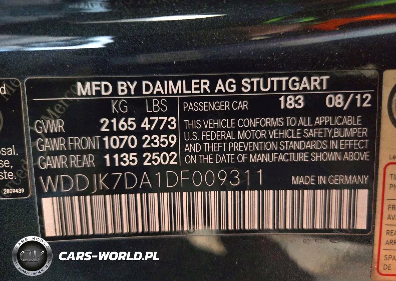 2013 Mercedes-Benz Sl 550 VIN:WDDJK7DA1DF009311 - 13