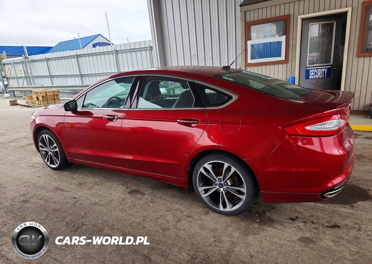 2016 Ford Fusion Titanium VIN:3FA6P0K97GR399541 - 2