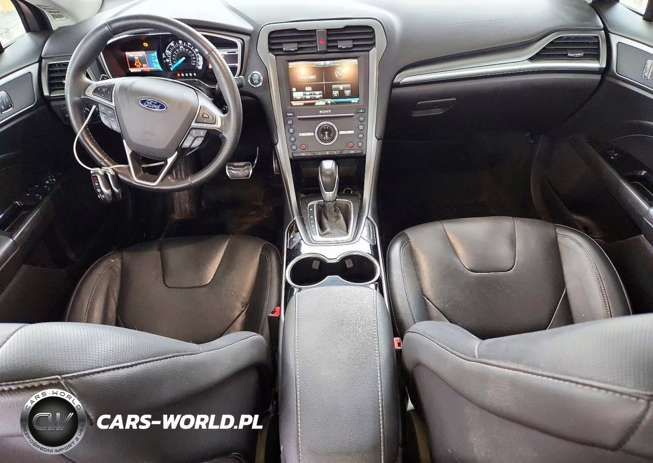 2016 Ford Fusion Titanium VIN:3FA6P0K97GR399541 - 8