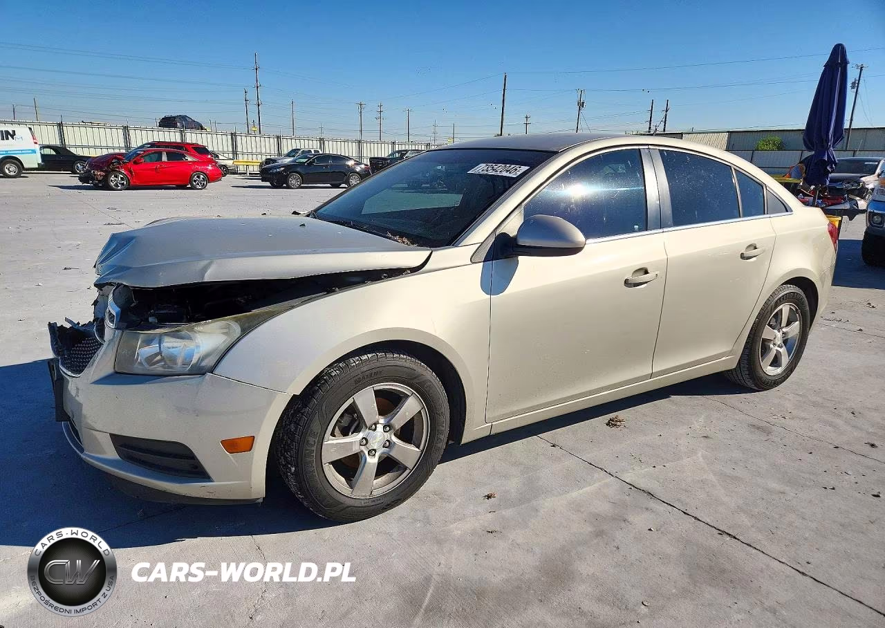 2013 Chevrolet Cruze Lt VIN:1G1PC5SB1D7245476 - 1