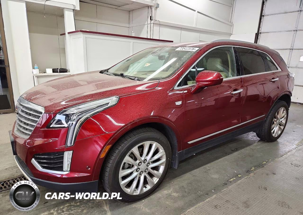 2017 Cadillac Xt5 Platinum VIN:1GYKNFRS9HZ323076 - 1