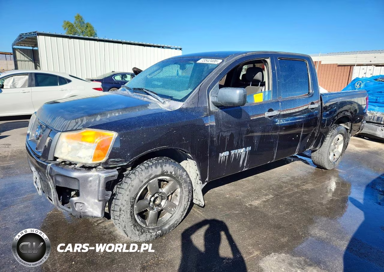 2008 Nissan Titan Xe VIN:1N6AA07D58N313440 - 1