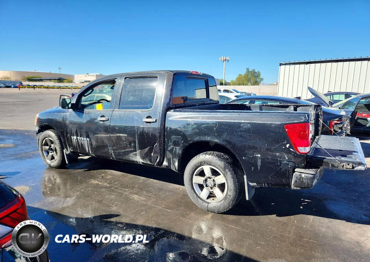 2008 Nissan Titan Xe VIN:1N6AA07D58N313440 - 2