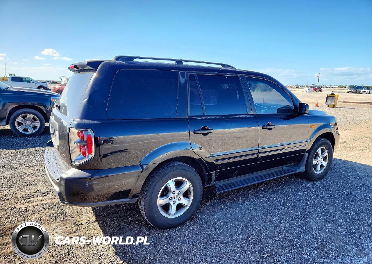 2007 Honda Pilot Exl VIN:5FNYF28637B008269 - 3