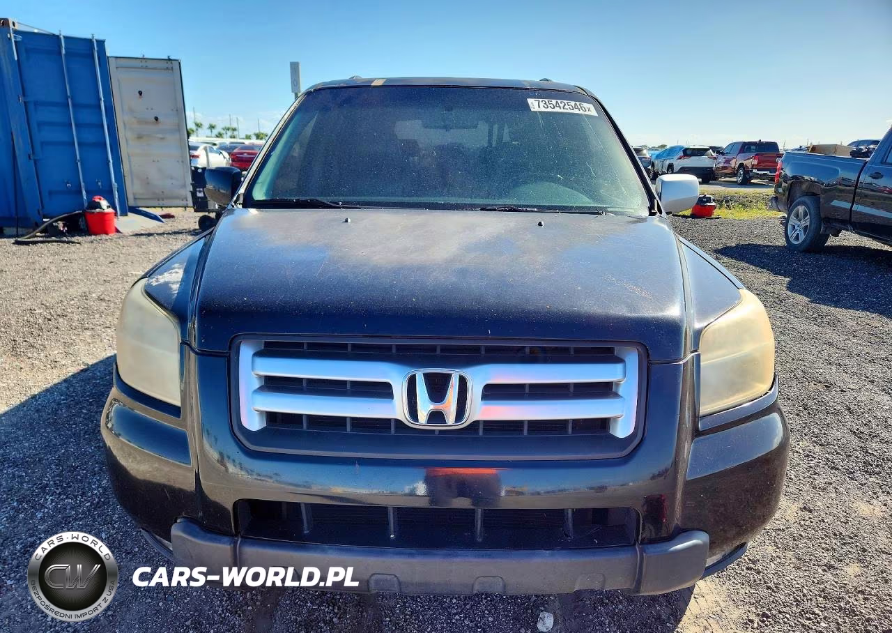2007 Honda Pilot Exl VIN:5FNYF28637B008269 - 5