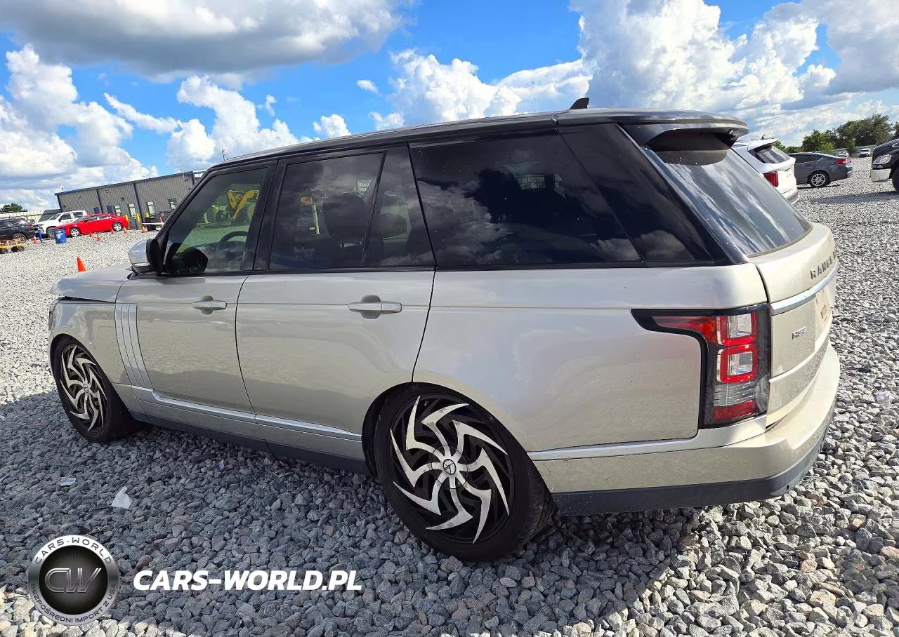 2016 Land Rover Range Rover Hse VIN:SALGS2PF0GA319720 - 2