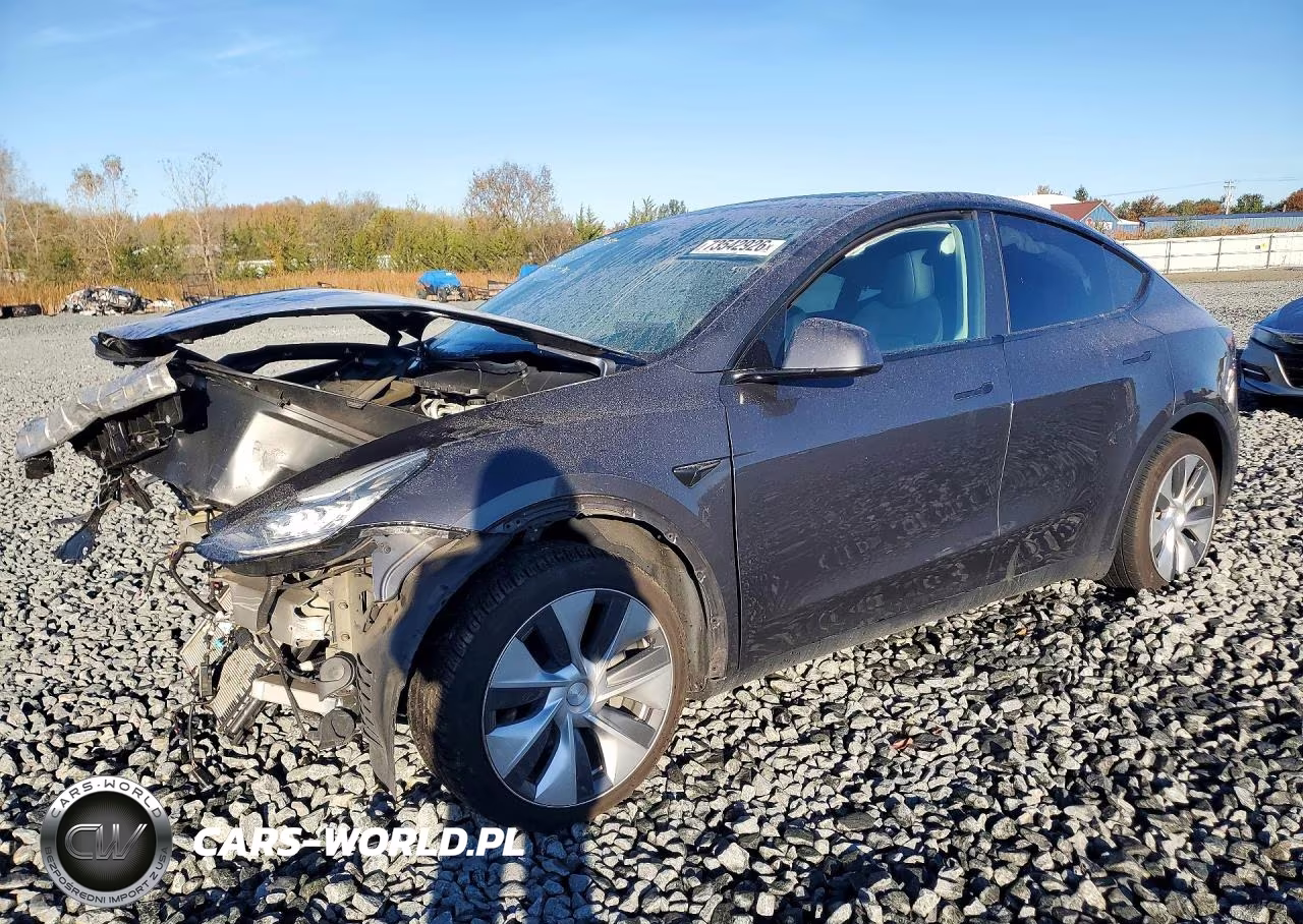 2021 Tesla Model Y VIN:5YJYGDEE6MF208000 - 1