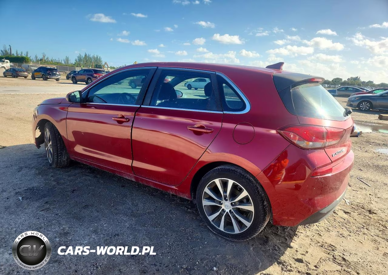 2018 Hyundai Elantra Gt Base VIN:KMHH35LE5JU025819 - 2