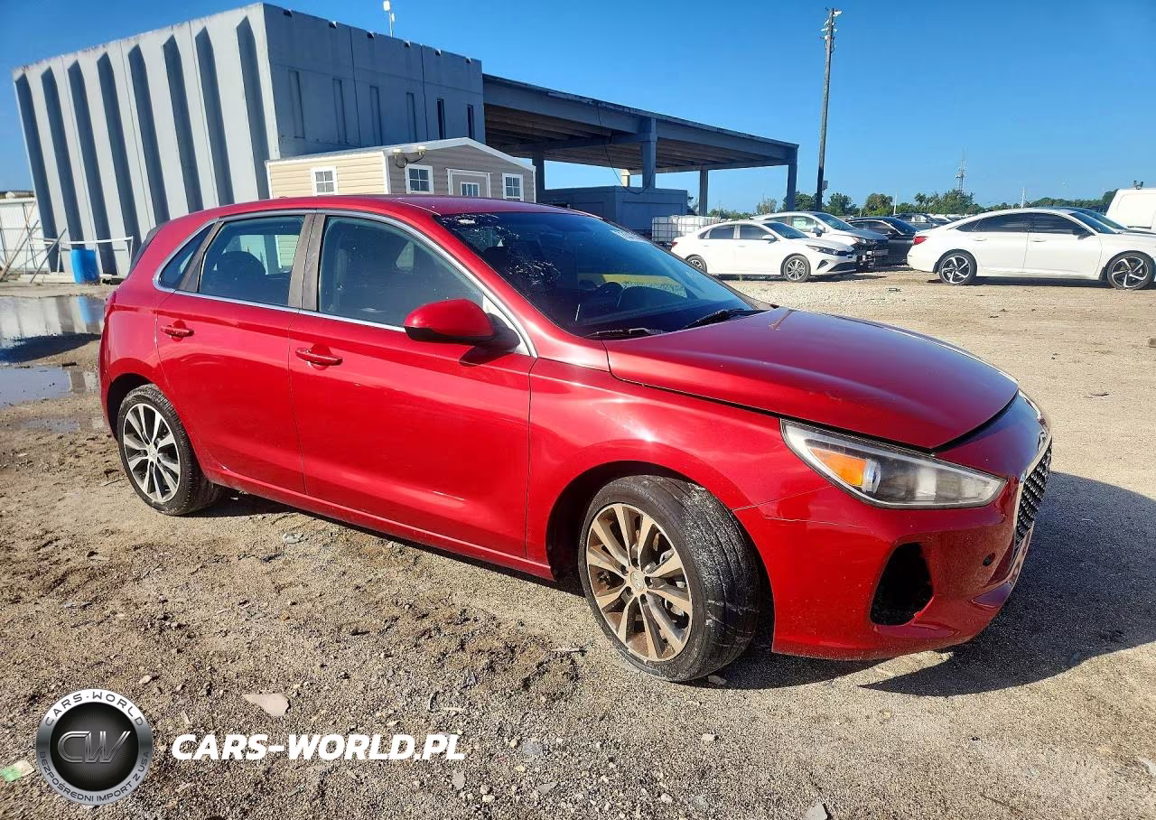 2018 Hyundai Elantra Gt Base VIN:KMHH35LE5JU025819 - 4
