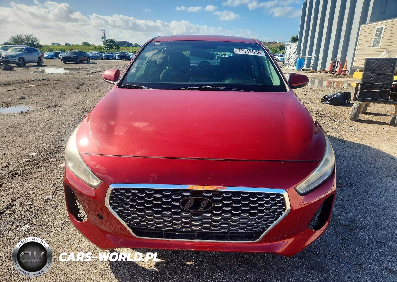 2018 Hyundai Elantra Gt Base VIN:KMHH35LE5JU025819 - 5