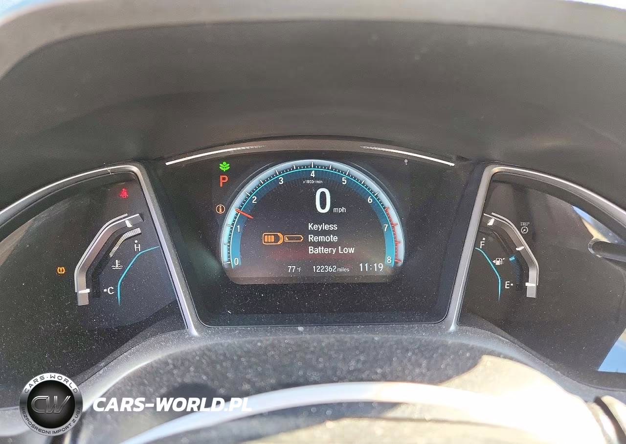 2016 Honda Civic Exl VIN:2HGFC1F73GH645325 - 9