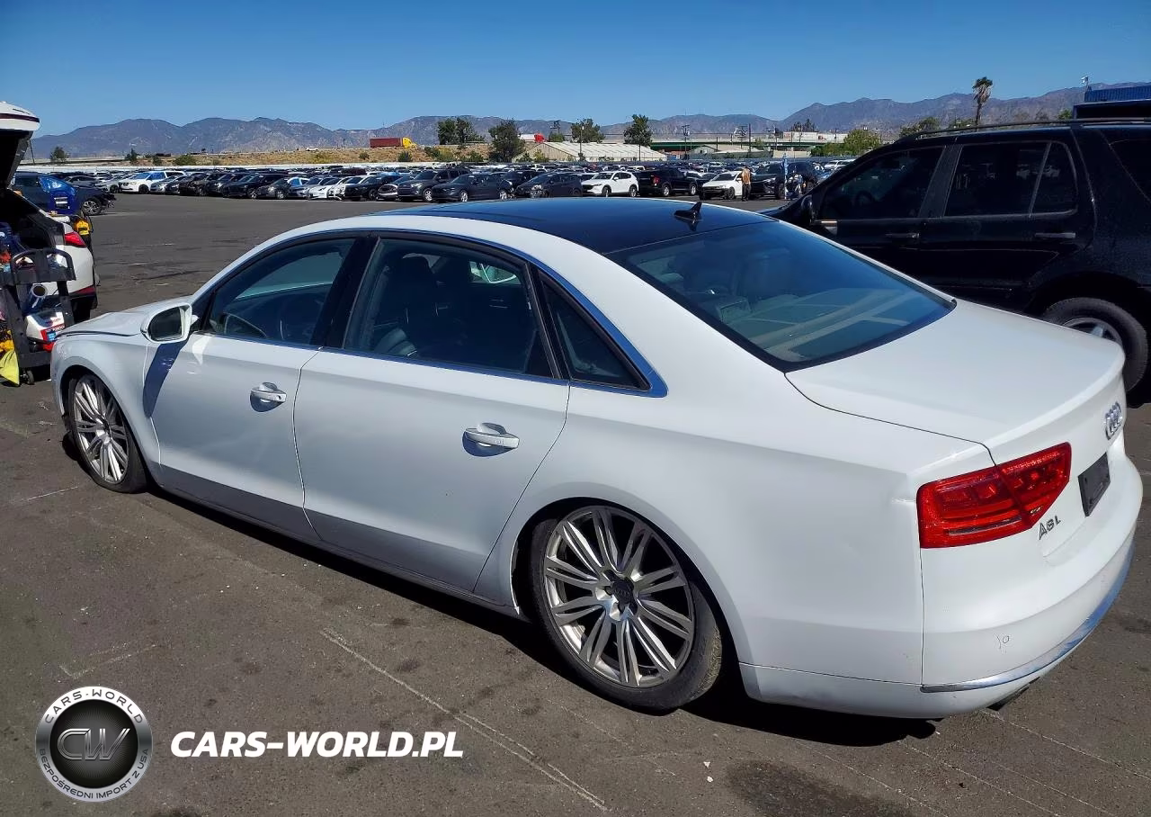 2014 Audi A8 L Quattro VIN:WAURGAFD4EN005020 - 2