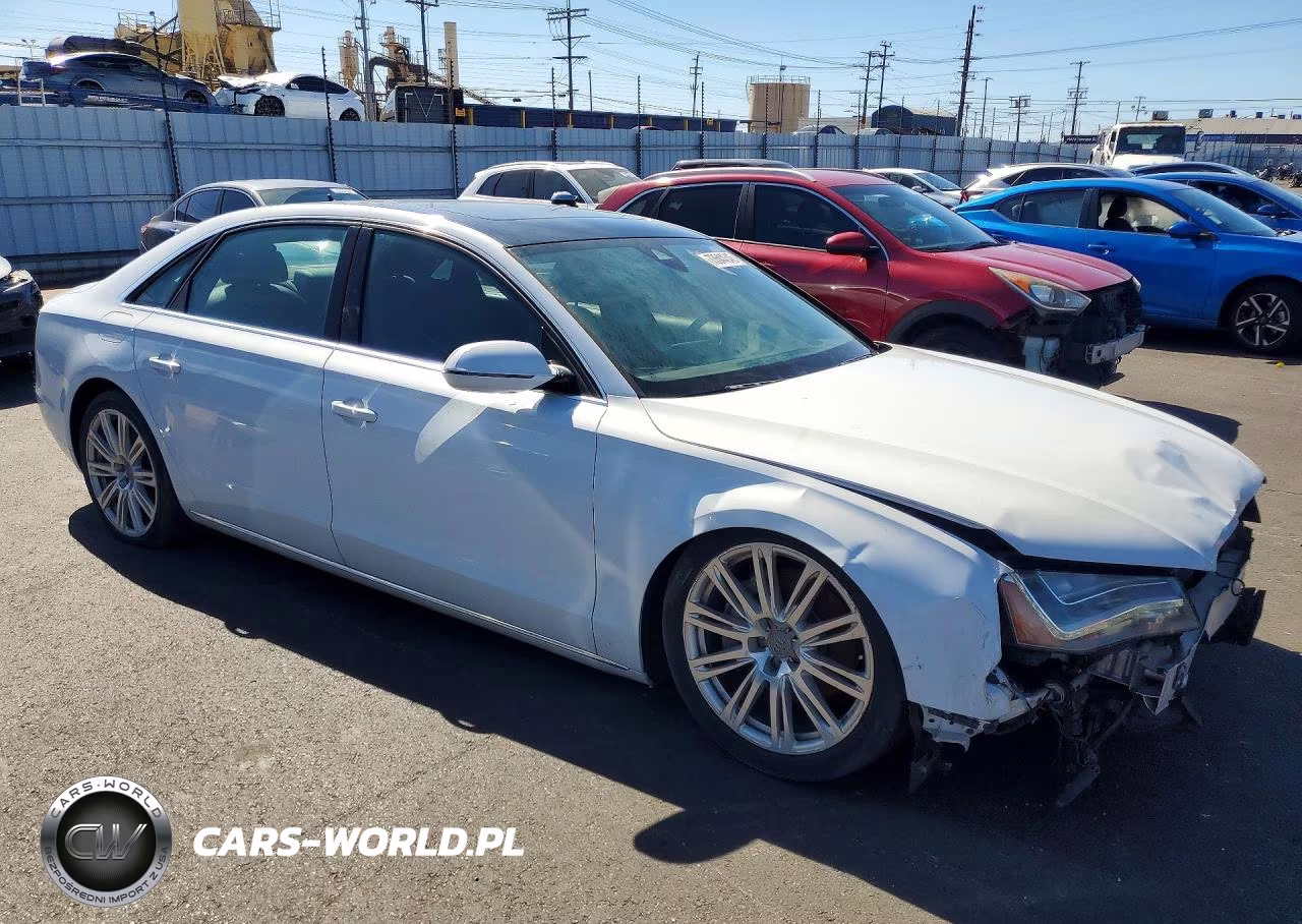 2014 Audi A8 L Quattro VIN:WAURGAFD4EN005020 - 4