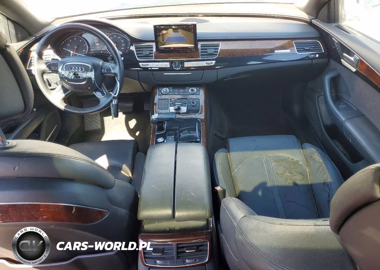 2014 Audi A8 L Quattro VIN:WAURGAFD4EN005020 - 8